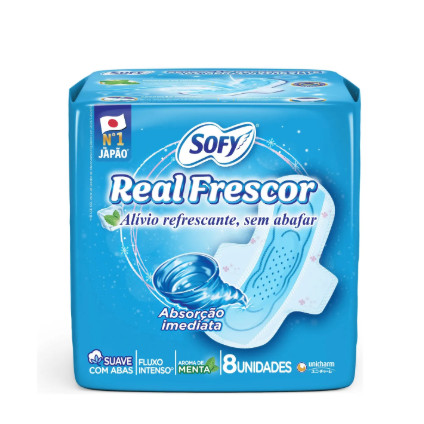 Absorvente Real Frescor 8 unidades
