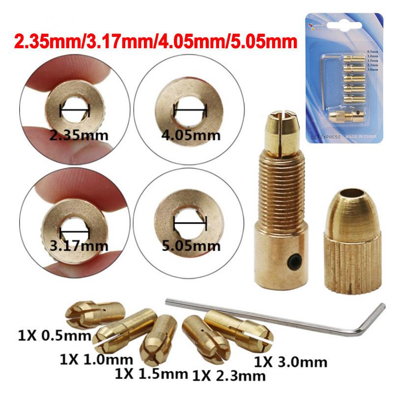 Mini furadeira elétrica com mandril de aperto automático, suporte para brocas de furadeira elétrica pequena, furadeira m