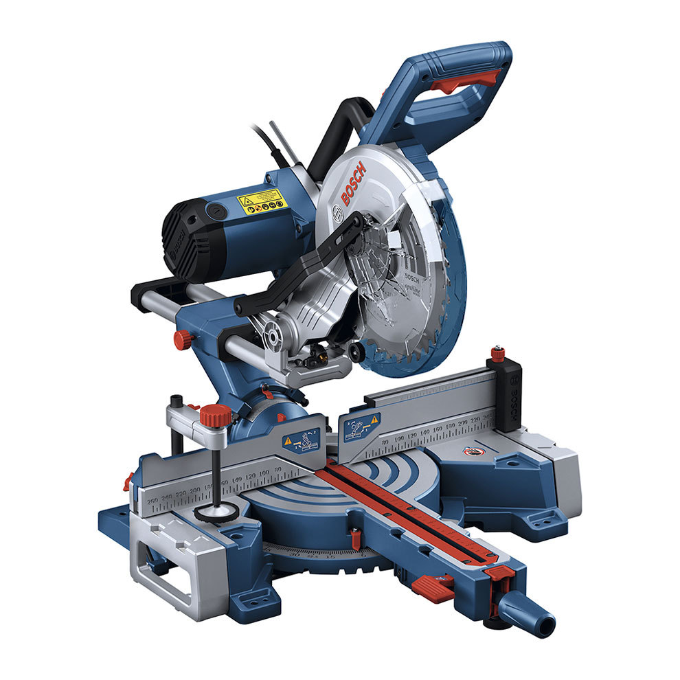Serra de Esquadria Telescópica 10" 254mm 1800W Bosch GCM 254D (220v)