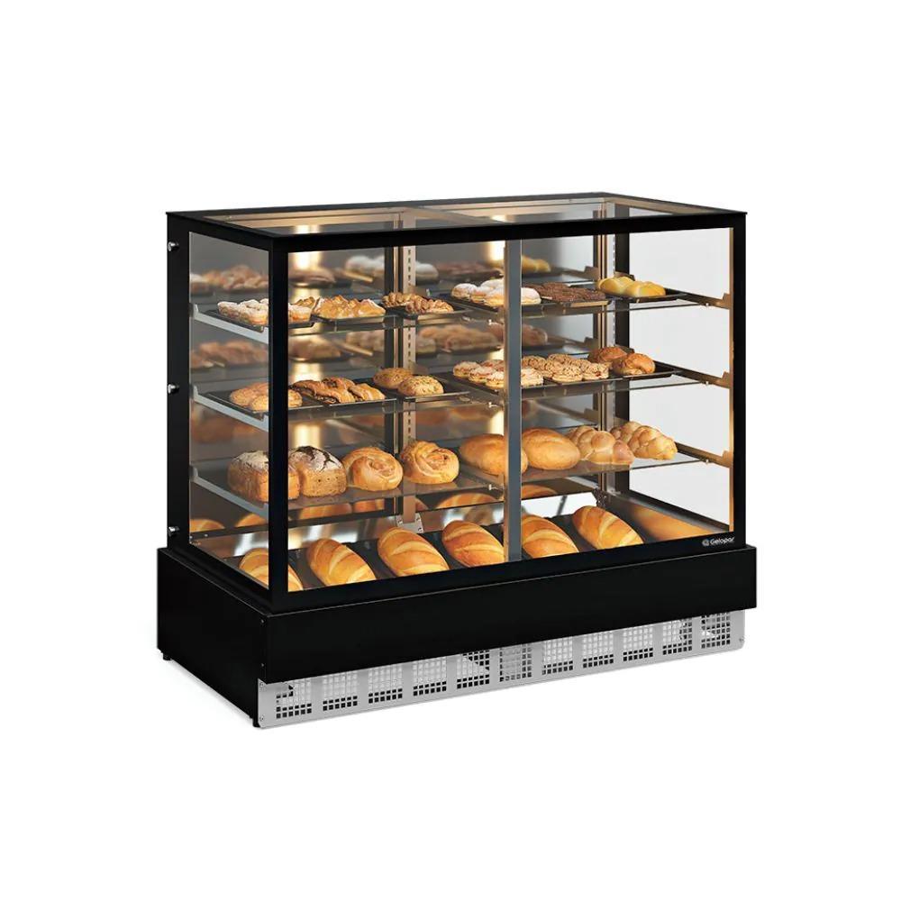 Vitrine Neutra Conveniência Gelopar MGEN-150 Preta