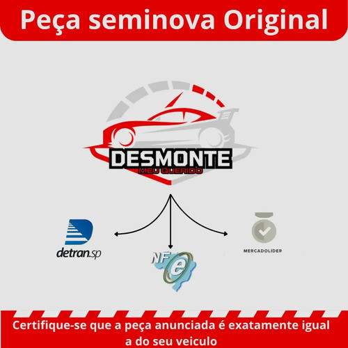 Forro De Porta Dianteiro Direito 4 Portas Original Fiat Uno