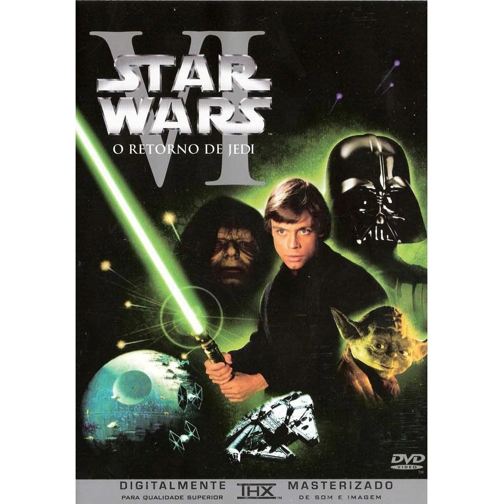 DVD STAR WARS VI  - O RETORNO DE JEDI direção RICHARD MARQUAND