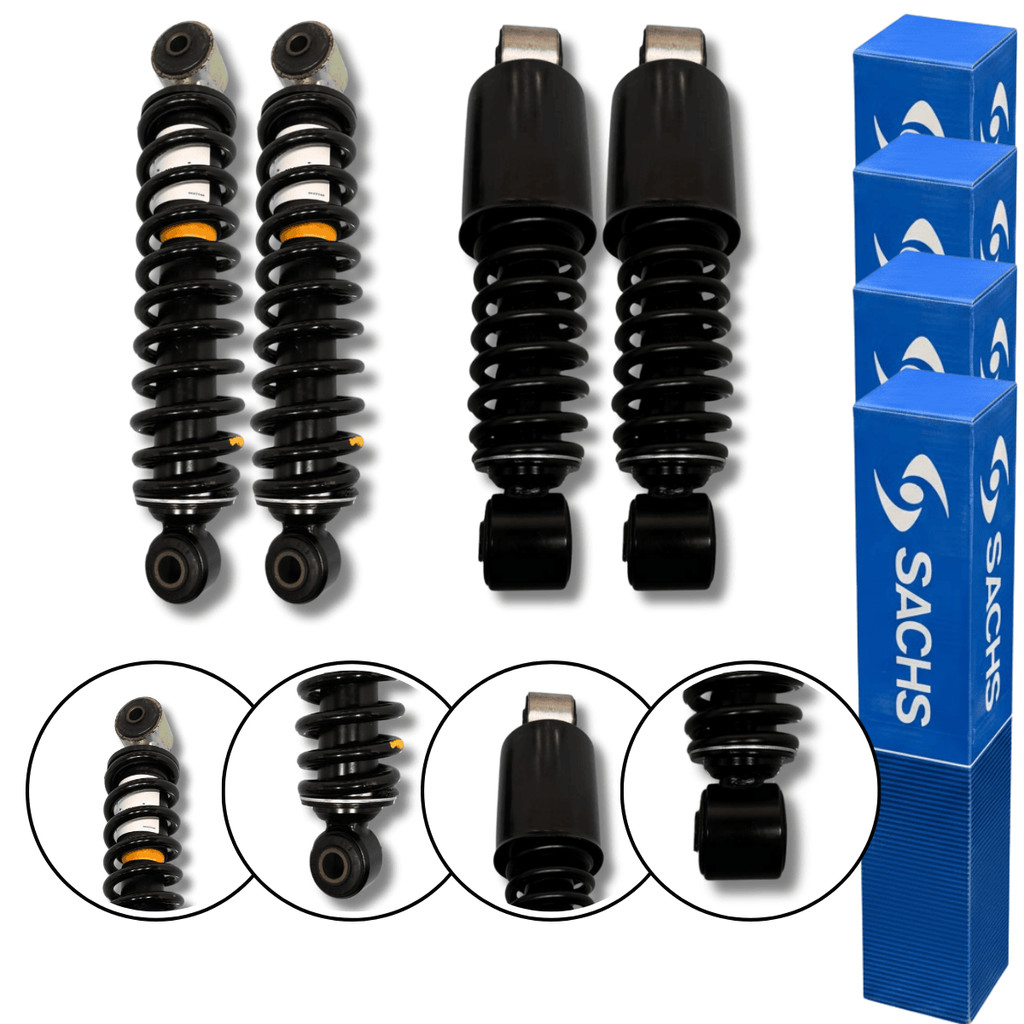 Imagem Kit 4 Amortecedores da Cabine Dianteiro e Traseiro Mb Axor Sachs