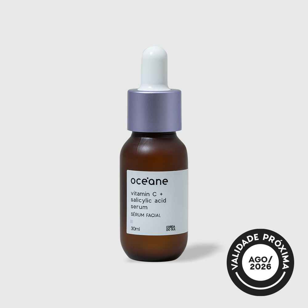 Sérum Facial de Vitamina C e Ácido Salicílico - Vitamin C + Salicilyc Acid Serum 30ml