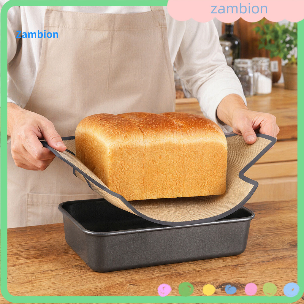 Food Grade Silicone Mat Toast Baking Non-stick for Bread Loaf Pan – Reusable Heat Resistant Oven Liner Easy Clean Perf