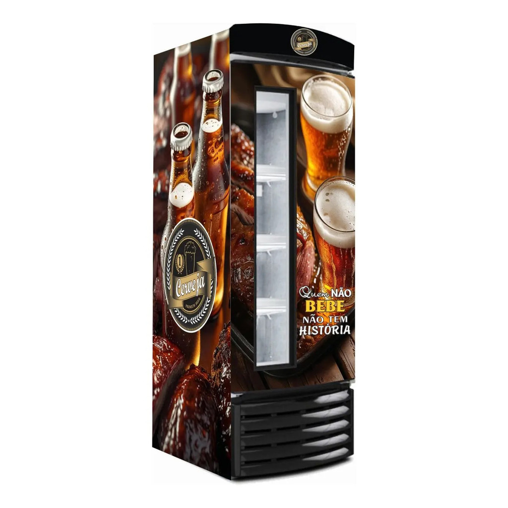 Adesivo Personalizado Cervejeira Churrasco e Cerveja Mod401