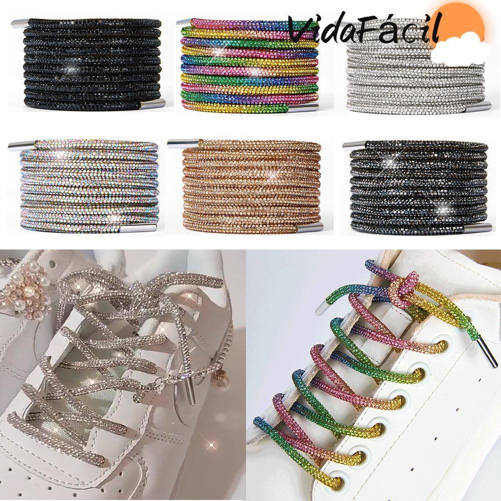 Cadarços De Strass Perfumados , 1 Peça , Alça De Trança Cruzada , Cordas Brilhantes De Luxo Da Moda