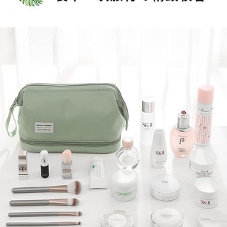 Saco de toalete de viagem masculino portátil seco molhado separação viagem de negócios High-End produtos de higiene pess