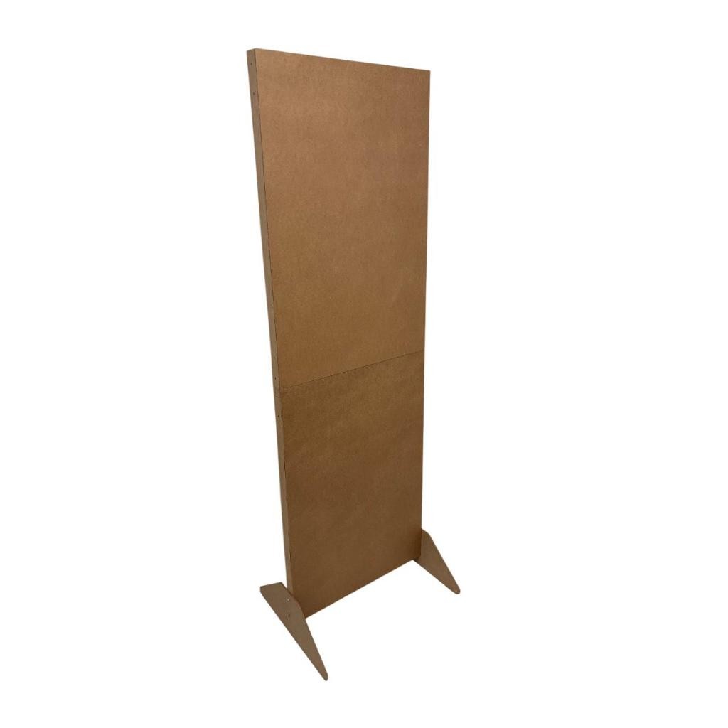 Painel Vertical Mdf Cru Pegue Monte