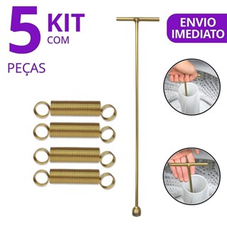 Combo 5 Peças 1 Chave T 10mm Longa Agitador Electrolux 62cm Lm08 Lm06 + 4 molas em Oferta na Shopee