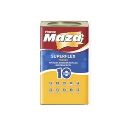 TINTA PINTURA EMBORRACHADA SUPERFLEX BRANCO 18KG MAZA