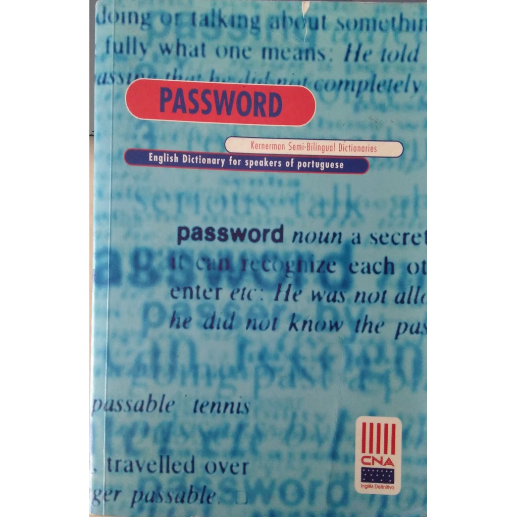 Livro Password English Dictionary For Speakers Of Portuguese de John Parker 7485183