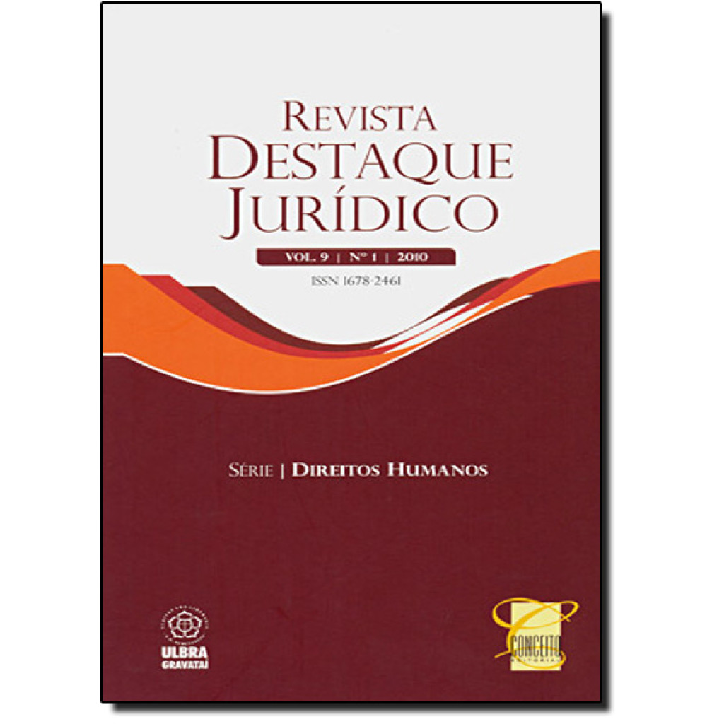 Revista Destaque Jurídico - Vol.9 - Nº1 20 - Série Direitos Humanos
