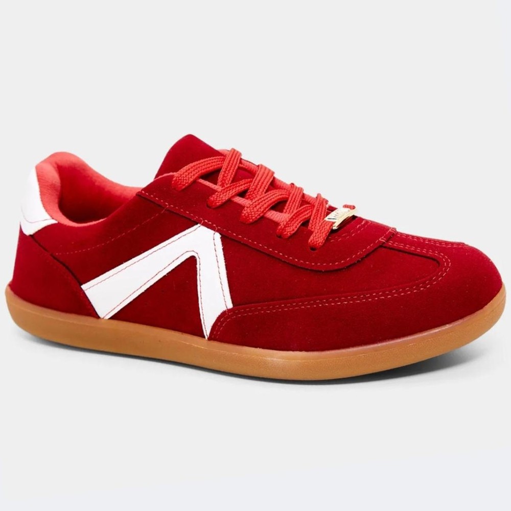 Tênis Casual Vizzano Samba Camurça Feminino Original em Oferta na Shopee
