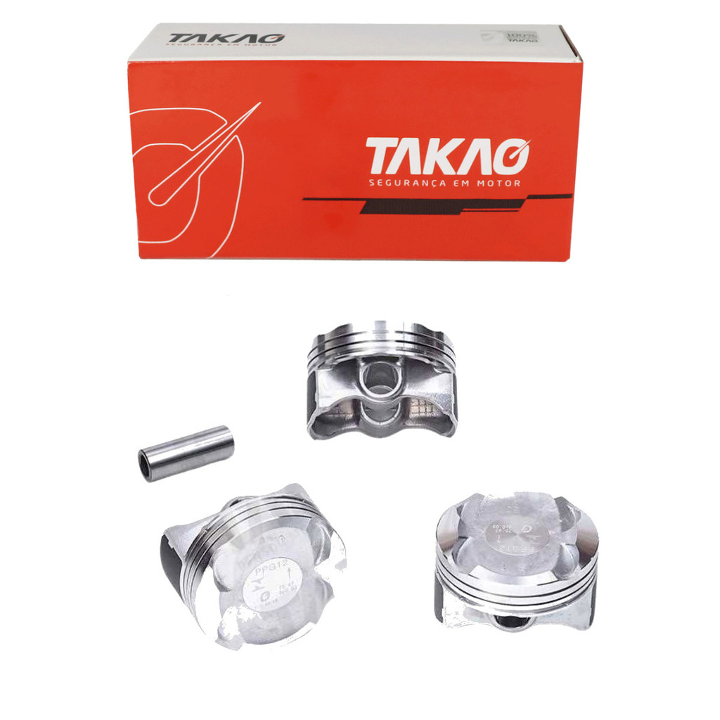 Pistão STD (Jg) C3 1.4 8V 2003 A 2013 / C3 1.4 8V 2003 A 2013 / Hoggar 1.4 8V 2004 A 2010 / 207 1.4 8V 2004 A 2010