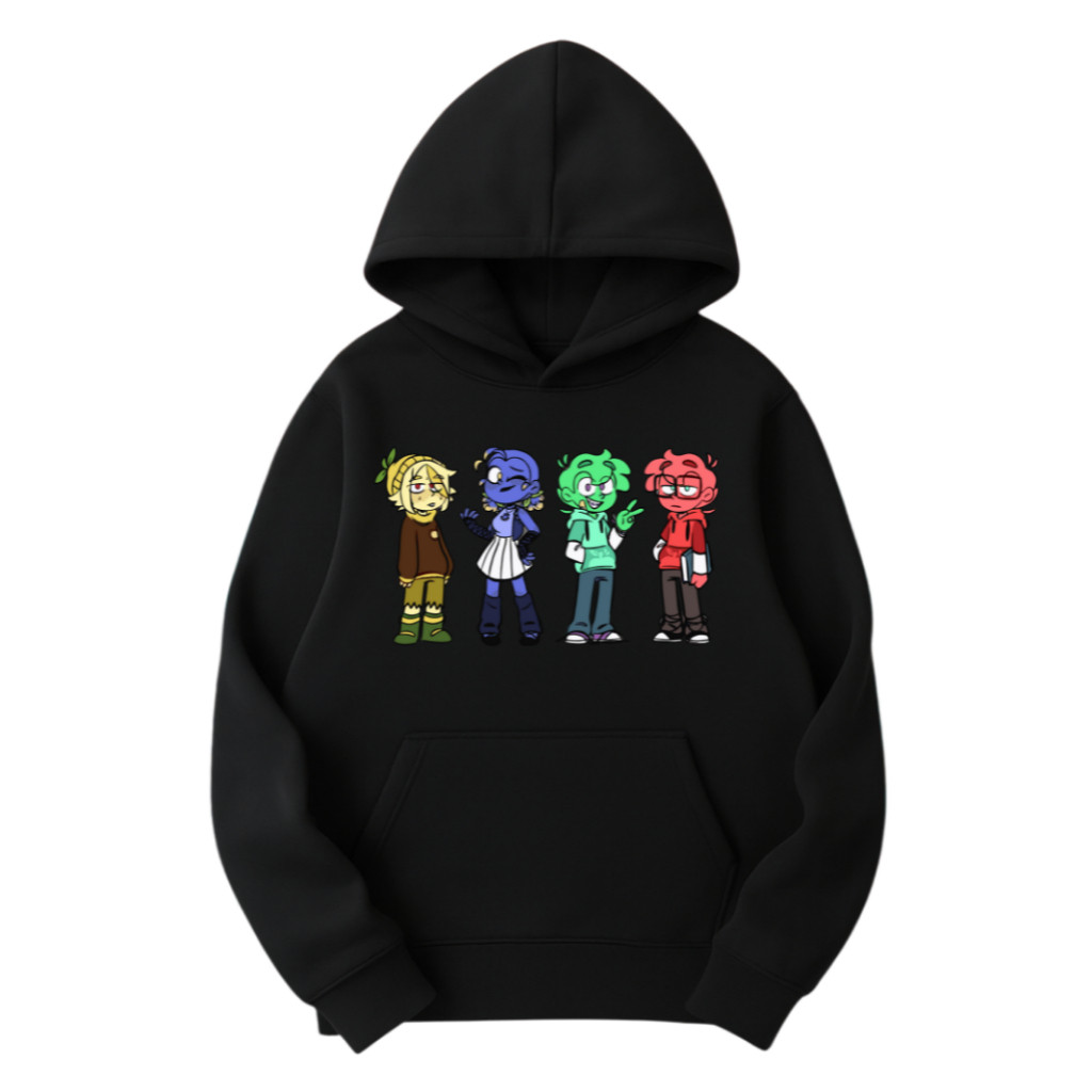 Moletom do Linn Infantil Adulto Algodão Menino Menina Blusa Grosso Vermelha Personalizada Desenho Casual Roupa