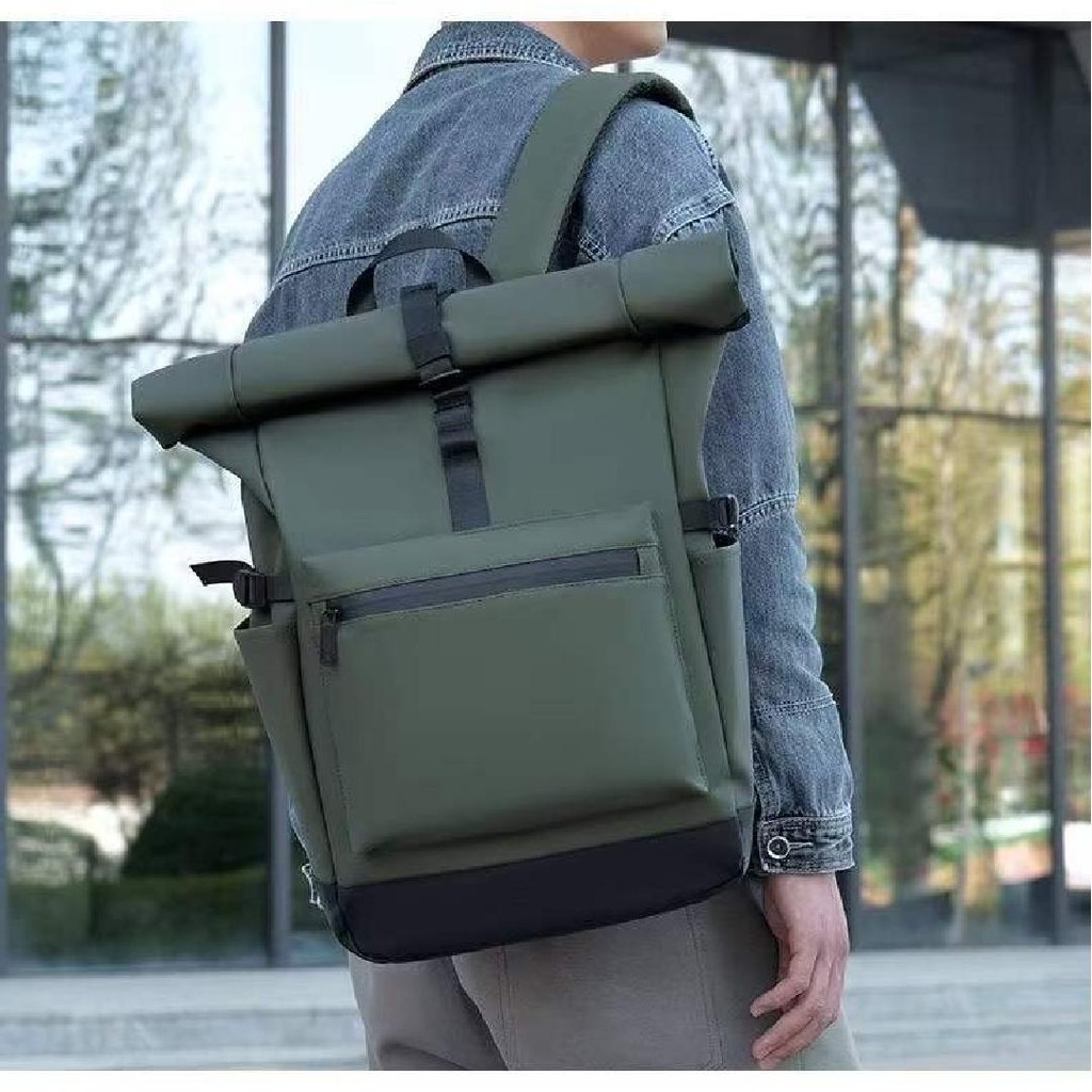 Mochila Impermeável Pu 15.6 Bolsa De Viagem Grande Capacida Bosco.Loja