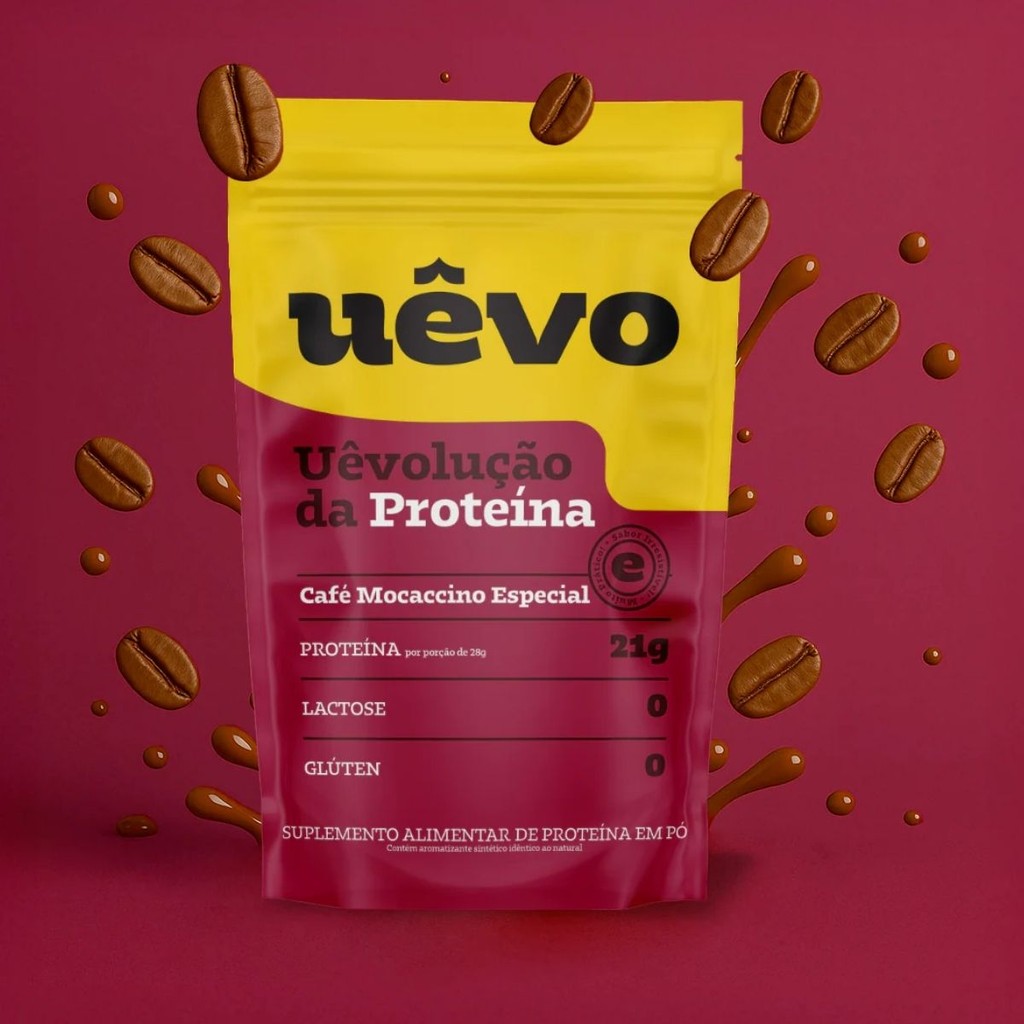 Detalhes do Albumina Uevo Refil 420g Café Mocaccino