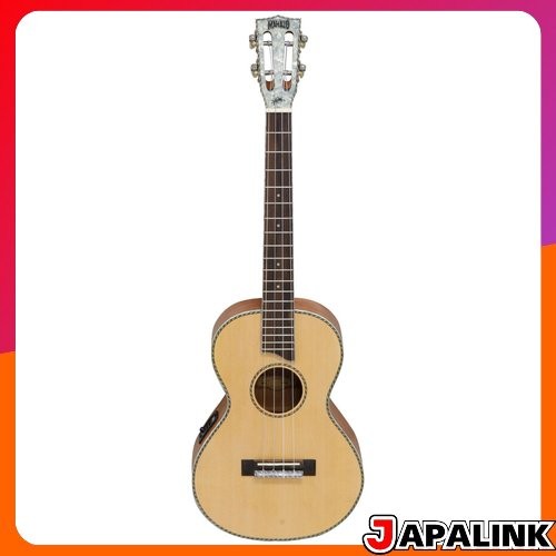 Ukulele barítono MAHALO Pearl Series com Tampa e Tampador em abeto Sitka maciço , MP4E