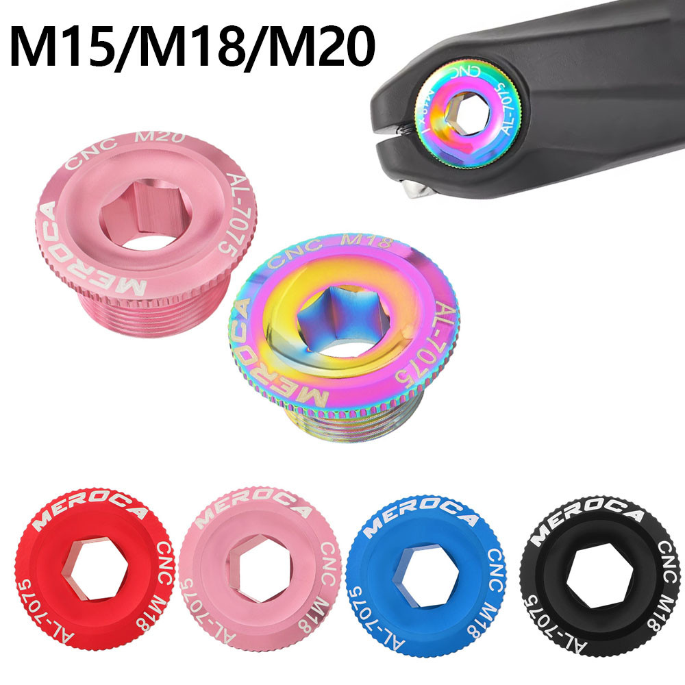 M18 M19 M20 M15 Parafuso De Manivela Capa Poeira Para shimano M4000 M590 M610 Sram fsa MTB Bicicleta hollowtech Pedaleir
