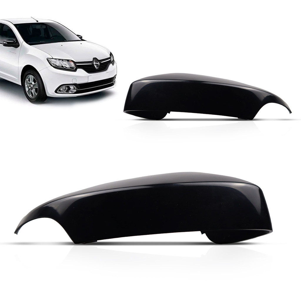 Capa Retrovisor Logan Sandero 2015 2016 2017 2018 2019 Com Pisca