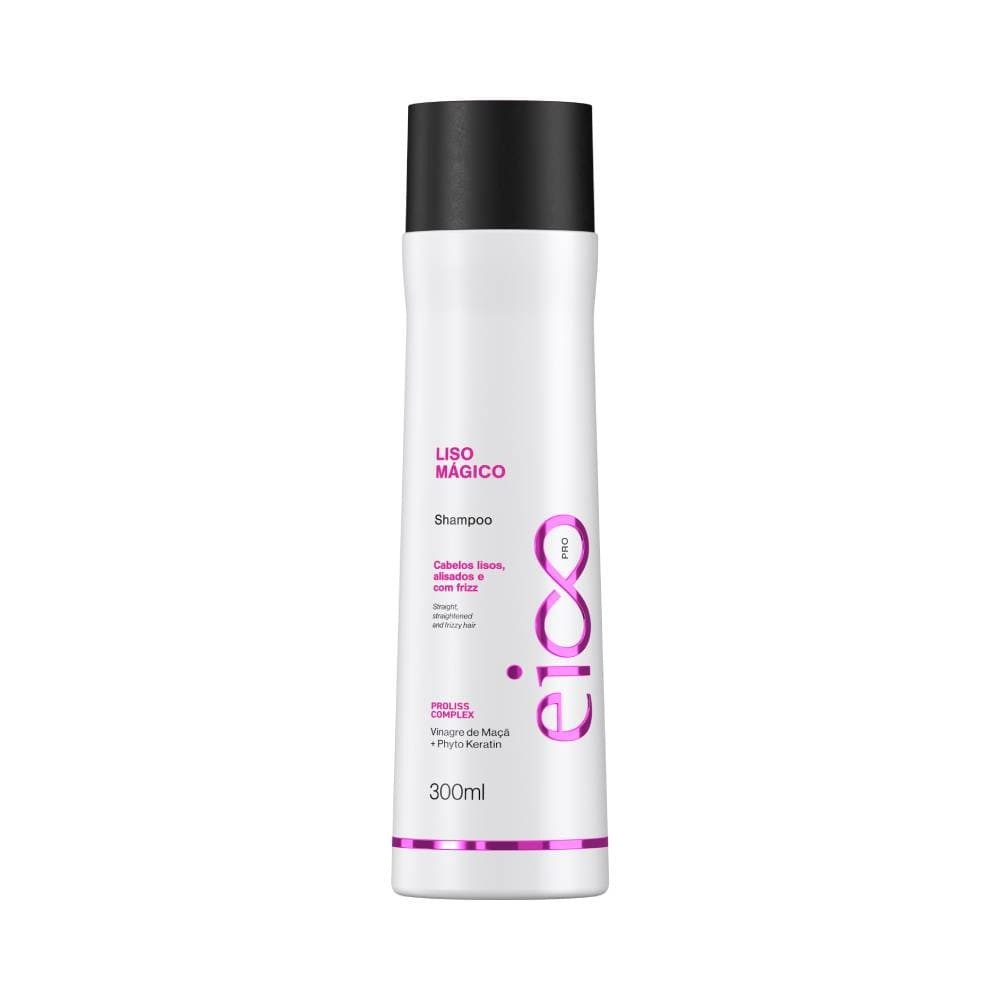 Shampoo Eico Professional Liso Mágico 300ml em Oferta na Shopee