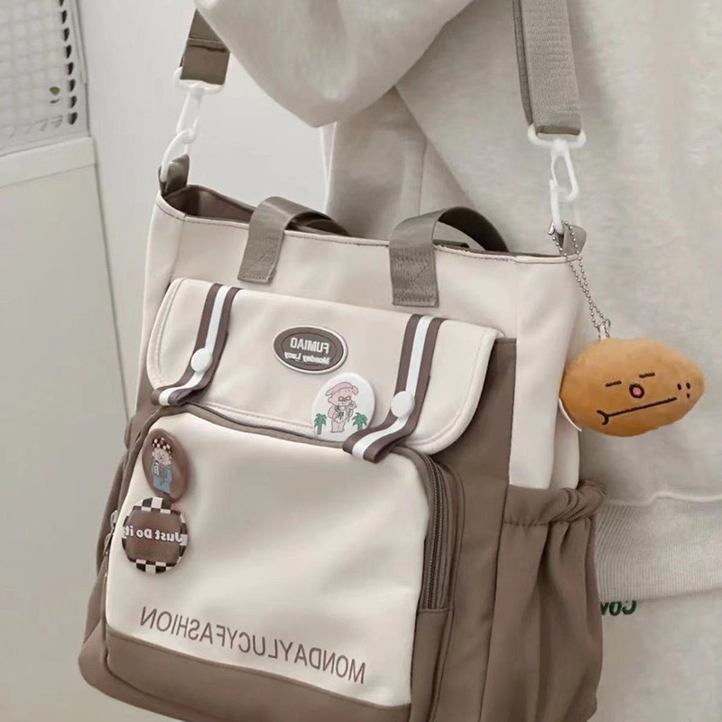 Bolsa Sacola Feminina Masculino Grande De Ombro Tecido Nylon Reforçado Lançamento Acompanha 2 Alças Fashion Multineos em Oferta na Shopee