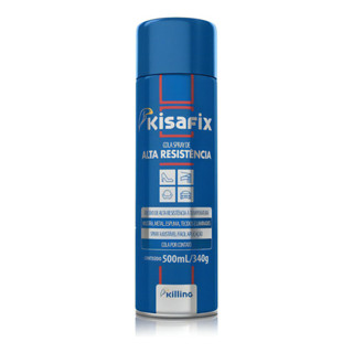 Cola De Contato Kisafix Spray Alta Resistência Temp. 500ml em Oferta na Shopee