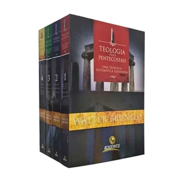 Coleção Teologia para Pentecostais | Walter Brunelli - 4 Volumes