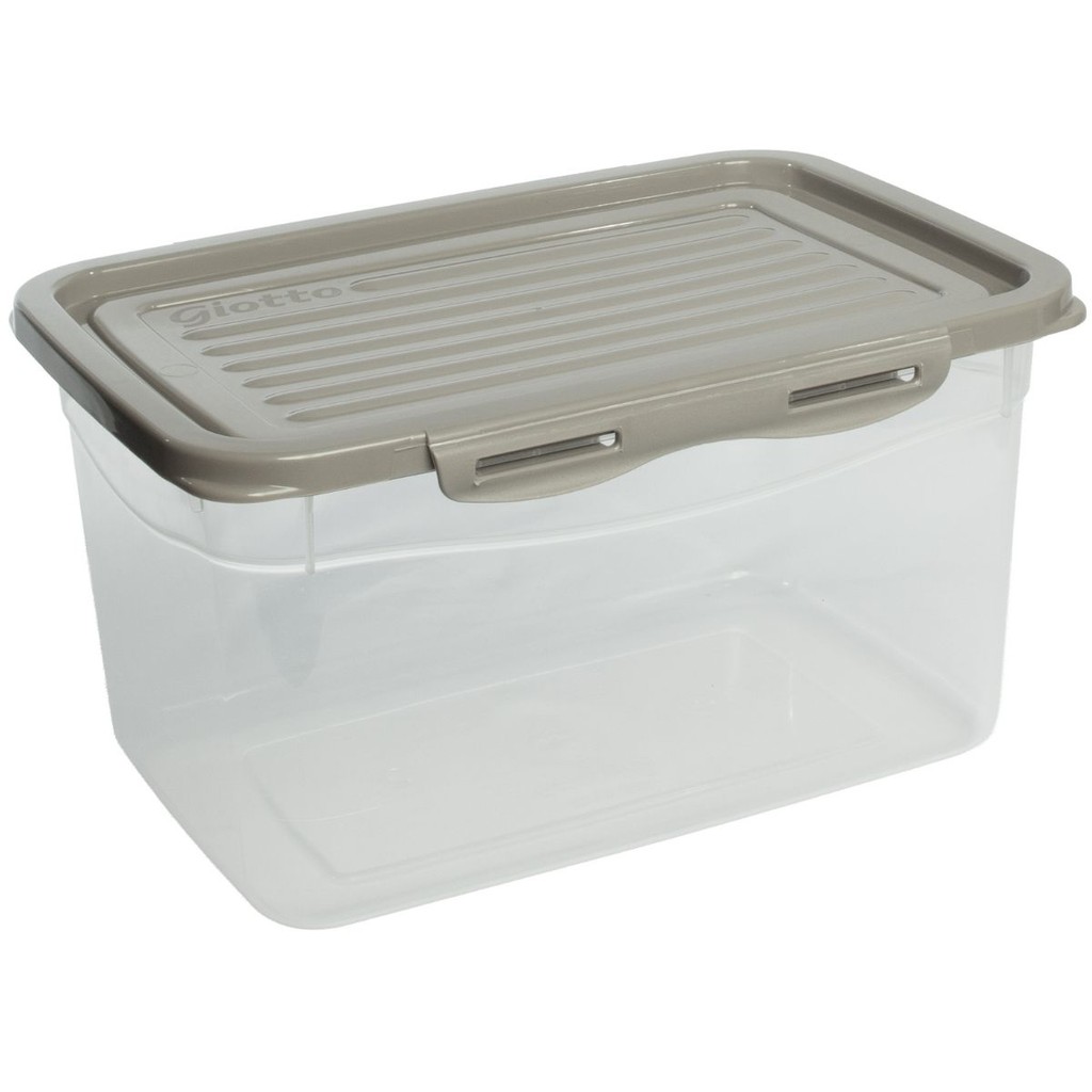 Pote Com Tampa e Trava 4,4L Camurça Unidade em Oferta na Shopee