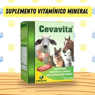 Suplemento Vitamínico Mineral Para Animais Cevavita 200g - 1 Un em Oferta na Shopee