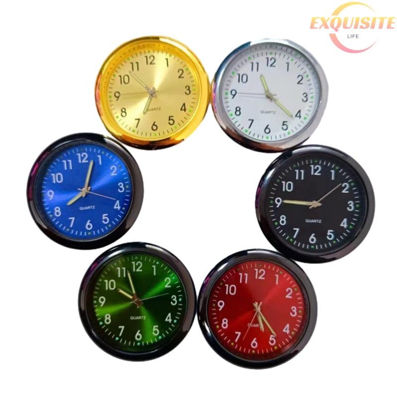 [EL] Relógio De Painel De Carro Para Automóvel , Decoração De Interiores , Portátil Luminosa Analógico , Ornamentos Carr