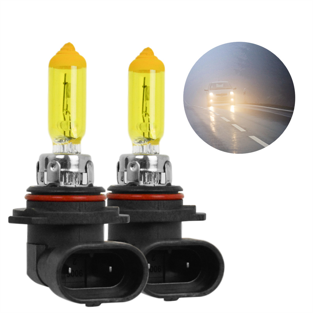Par Lâmpada HB4 Halógena Amarela 12V 51W P22d Farol Neblina