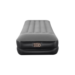 Colchão Solteiro BESTWAY Alto CINZA TriTech com bomba 110v #67402