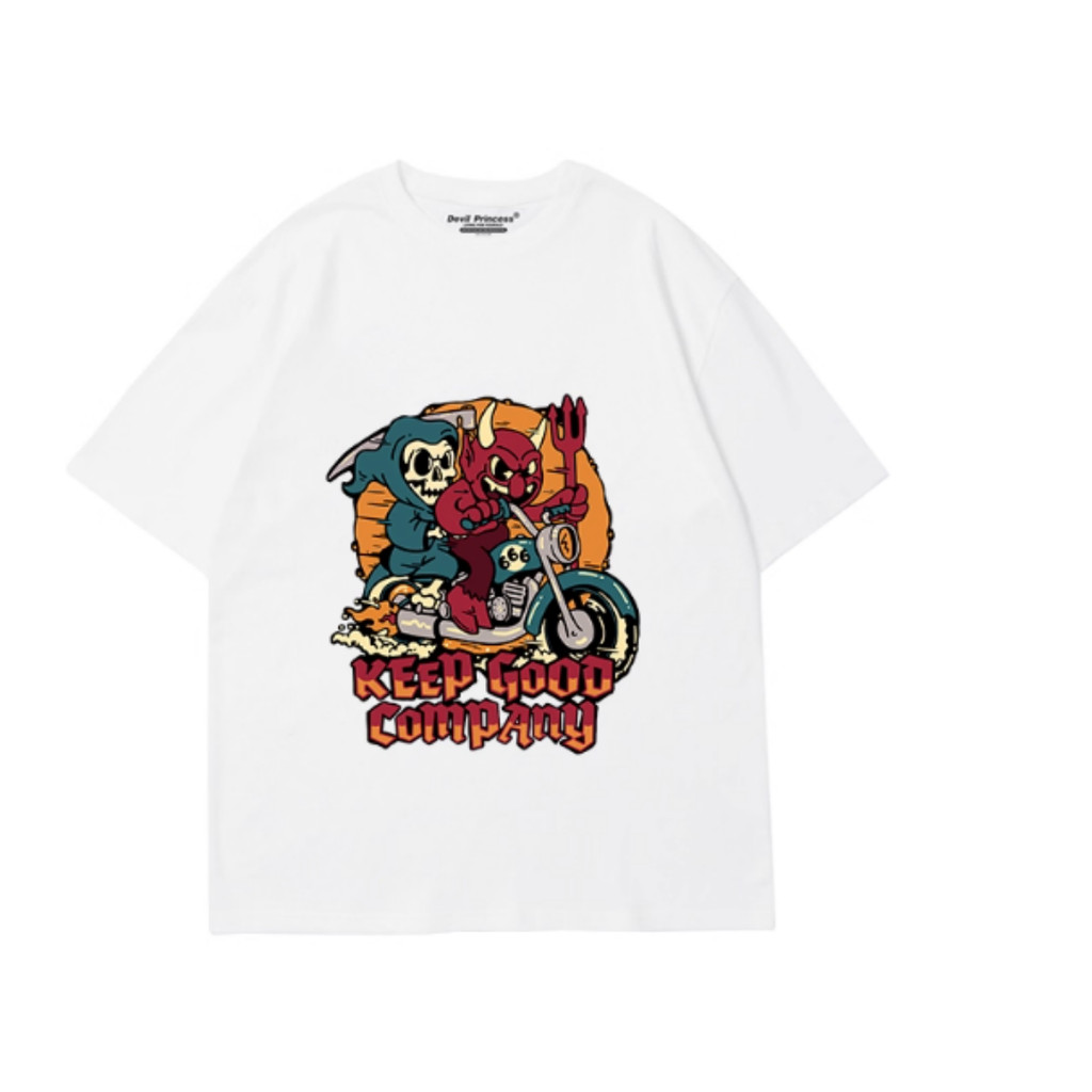 Bonito Camiseta Feminina Com Estampa Divertida De Hip-hop Retrô De Rua, Camiseta Casual De Algodão Para Todos Os Gostos