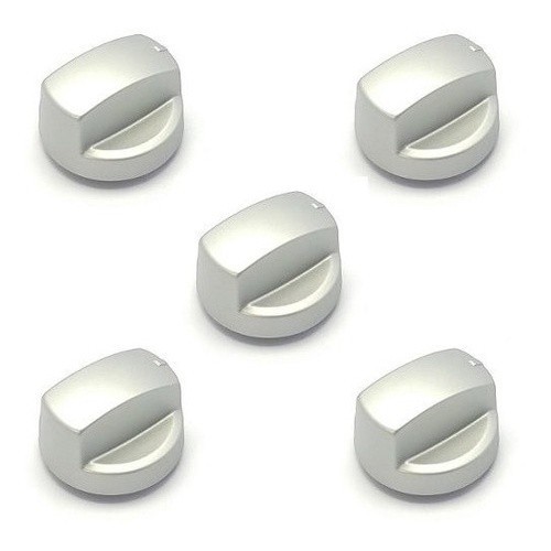 Kit 5 Botão Manipulo Cooktop Eletrolux * Gc90x Original 0027