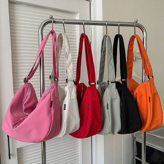 Bolsa De Ombro Unissex De Cor De Nylon  Bolsa Transversal Versátil E De Alta Qualidade Bo…