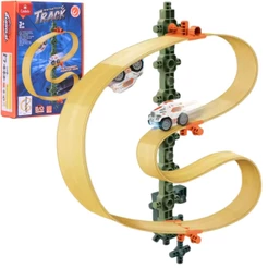Brinquedo Pista de Carrinhos Magnética C/ Luz - Castela