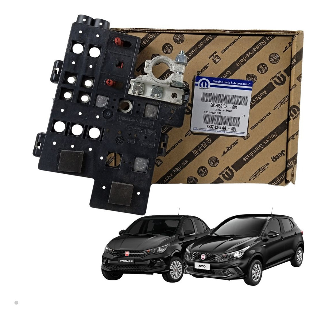 Caixa Modulo Fusível Com Terminal Fiat Argo Cronos 52050102