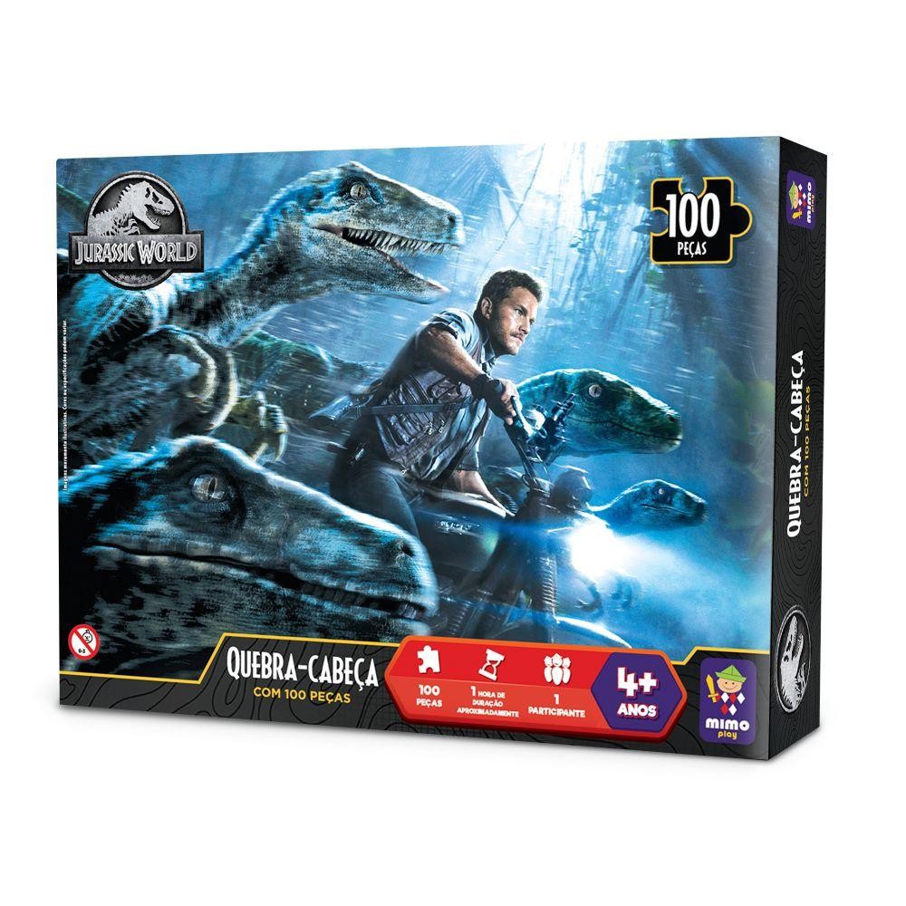 Quebra-Cabeça Blue e Irmãos Jurassic World 100 Peças - Mimo em Oferta na Shopee