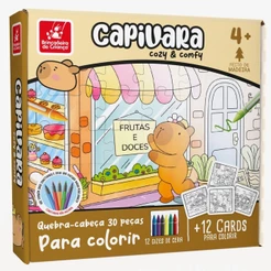 Quebra-cabeça Cozy e Comfy Capivara - Brincadeira de Criança