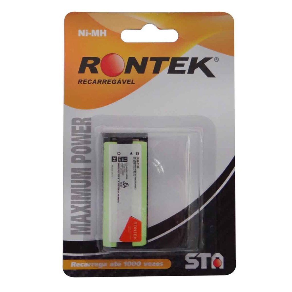 Bateria Recarregável 2,4V 830Mah AAA P105 Telefone S/fio Panasonic