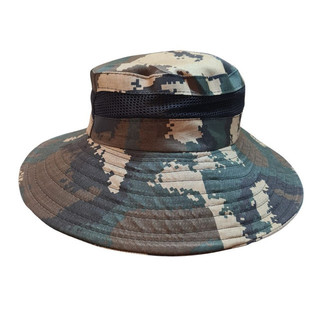 Chapéu Camuflado Australiano Canavieiro Respirável Protetor Solar Pesca Trilha Camping