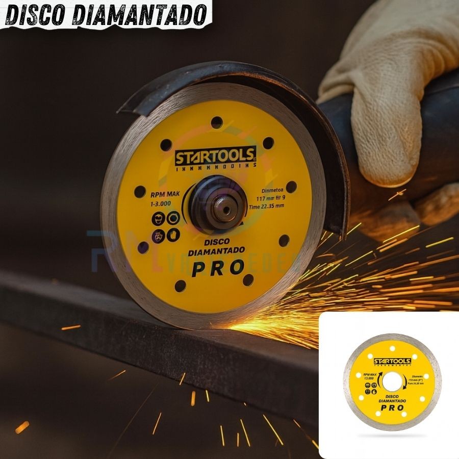 Ferramenta Disco de Serra Circular Diamantado 4'' Polegadas Startools AR0457