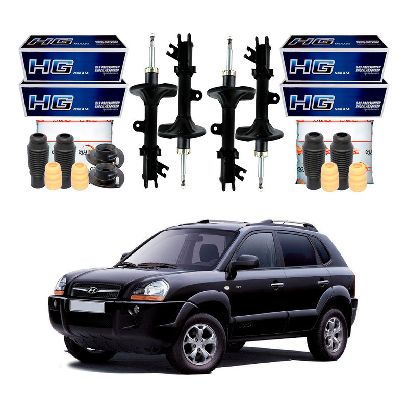 Kit Amortecedor Dianteiro Traseiro Tucson 2.7 2005 A 2010 em Oferta na Shopee