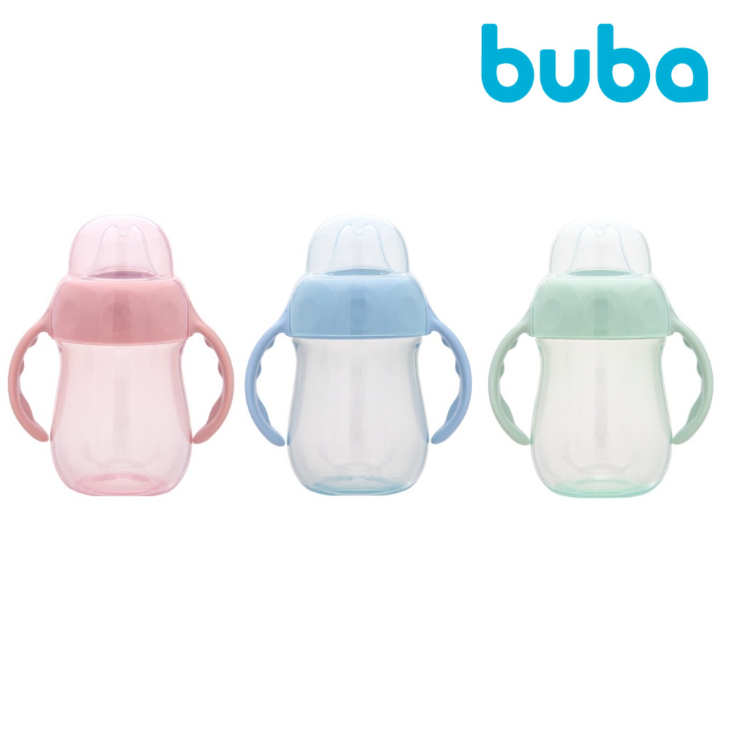 Copo Treinamento Com Alça Buba 160ml Bico em Silicone BPA Free  6+ - Envio Imediato em Oferta na Shopee