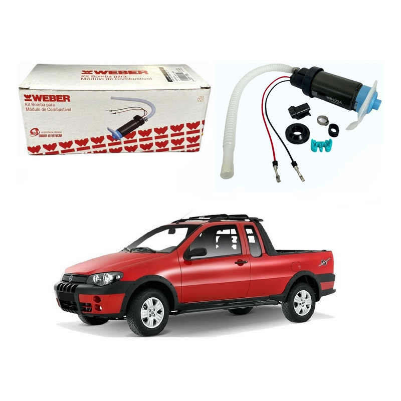 Bomba Combustivel Strada Adventure 1.8 Flex 2005 A 2008 em Oferta na Shopee