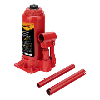 MACACO HIDRAULICO TIPO GARRAFA, 5T, ELEVACAO 195-380MM, 1PC // SPARTA em Oferta na Shopee