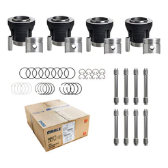Kit Pistão Anel Camisa Fusca Kombi 1600 Stander Etanol Mahle
