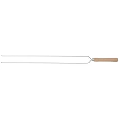 Espeto Duplo para Churrasco 65cm